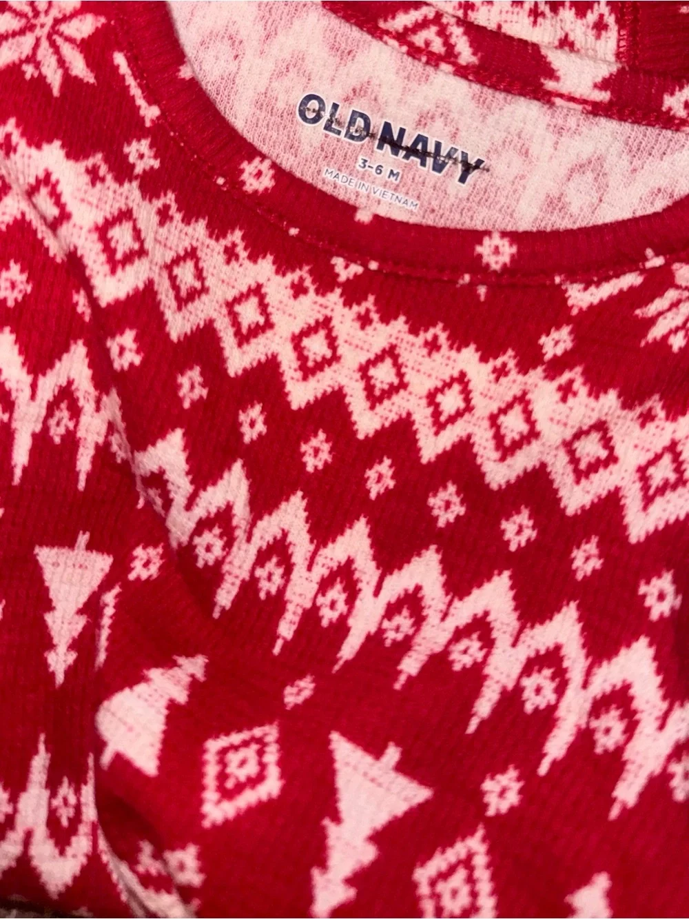 Old Navy Baby Unisex Christmas Long-Sleeve Bodysuit